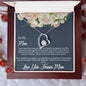 Daughter to Mom -Guiding Love Necklace: Heartfelt Mother's Day Card