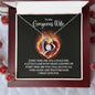 To My Gorgeous Wife - Forever Love Necklace