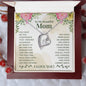 To My Beautiful Mom - Forever Love Necklace
