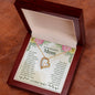 To My Beautiful Mom - Forever Love Necklace