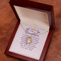 To My Daughter From Dad - If There's a Person I Love More - Forever Love Necklace