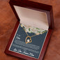Daughter to Mom -Guiding Love Necklace: Heartfelt Mother's Day Card