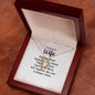 To My Beautiful Wife - Forever Love Necklace