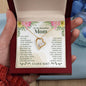 To My Beautiful Mom - Forever Love Necklace