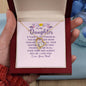 To My Daughter From Dad - If There's a Person I Love More - Forever Love Necklace