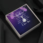 To My Loving Sister - You Are Always There Strong For Me - Eternal Hope Necklace