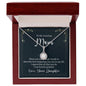 Daughter to Mom: To An Amazing Mom - Eternal Hope Necklace