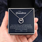 Dear Grandma - Your Love Is Like a Beautiful Garden - Lucky Love Necklace