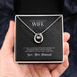 To My Gorgeous Wife - Lucky Love Necklace