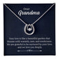 Dear Grandma: Your Love is Like a Beautiful Garden - Lucky Love Necklace