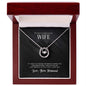 To My Gorgeous Wife - Lucky Love Necklace