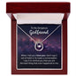 To My Gorgeous Girlfriend -Lucky Love Necklace