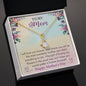 Mother: I Will Love You Forever - Alluring Beauty Necklace