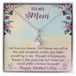 Mother: I Will Love You Forever - Alluring Beauty Necklace