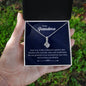 Dear Grandma - Your Love Is Like a Beautiful Garden - Alluring Beauty Necklace