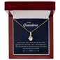 Dear Grandma - Your Love Is Like a Beautiful Garden - Alluring Beauty Necklace