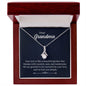 Dear Grandma - Your Love Is Like a Beautiful Garden - Alluring Beauty Necklace