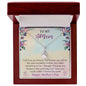 Mother: I Will Love You Forever - Alluring Beauty Necklace