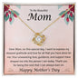 To My Beautiful Mom - Mother's Day - Unbreakable Bond - Love Knot Necklace