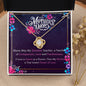 Happy Mother's Day - Celebrate Mom's Unbreakable Love! - Love Knot Necklace