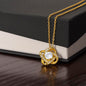 Happy Mother's Day - Celebrate Mom's Unbreakable Love! - Love Knot Necklace