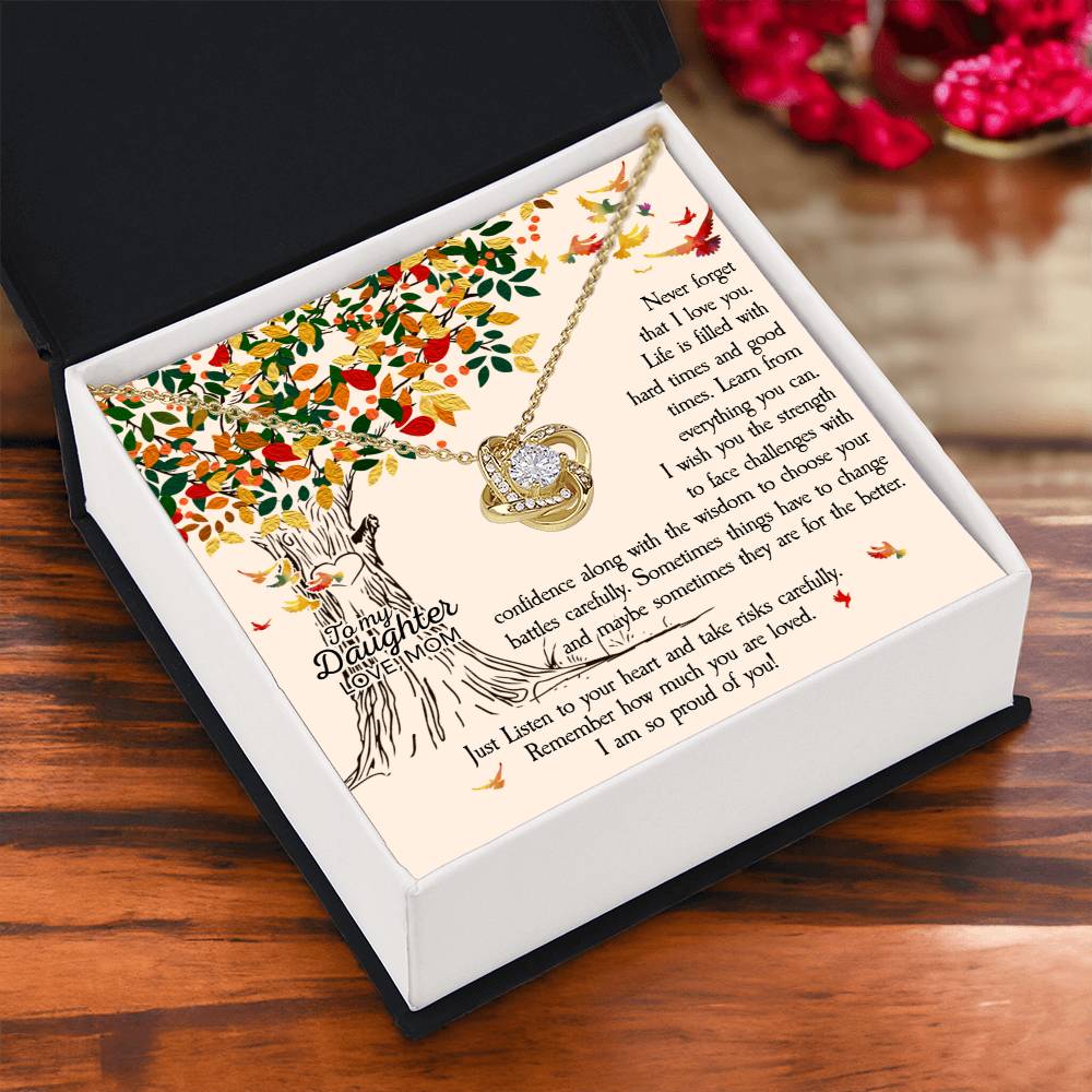 Mother to Daughter - So Proud of You! Necklace