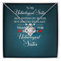 UnBiological Sister - Sisters By Heart - Love Knot Necklace