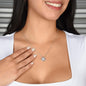 To My Beautiful Wife -How Much You Mean to Me - Love Knot Necklace