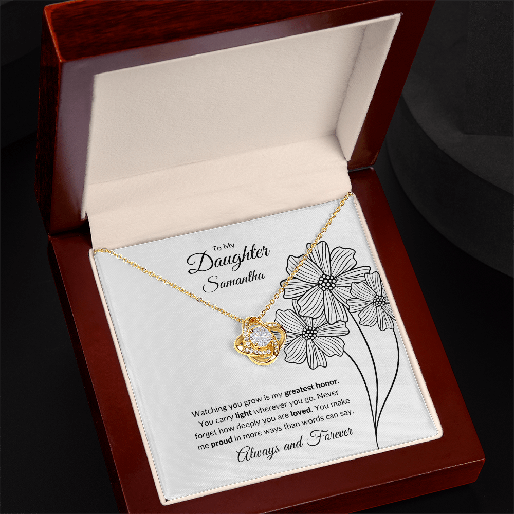 To My Daughter: You Are My Greatest Honor