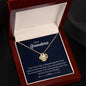 Dear Grandma - Your Love Is Like a Beautiful Garden- Love Knot Necklace