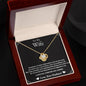 To My Wife - You Are The Best Thing That Happened to Me - Love Knot Necklace