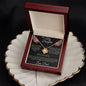 To My Daughter From Dad - My Love for You Is Eternal - Love Knot Necklace