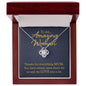 To An Amazing Woman: Mum! - Love Knot Necklace