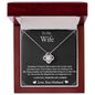 To My Wife - You Are The Best Thing That Happened to Me - Love Knot Necklace