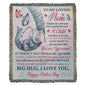 Heirloom Woven Blanket - To My Loving Mom - Happy Mother's Day