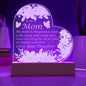 Daughter to Mom: My Mom Is The Greatest Mom - Acrylic Heart