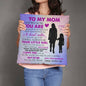 Mother's Day Tribute Pillow: Forever Your Little Girl - Classic Pillow