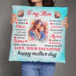 Happy Mother's Day to My Mom: a Huggable Gift for Mom - Classic Lovely Pillow
