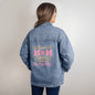 Thanks Mom - I Turned Out Awesome - Oversized Women's DTG Denim Jacket