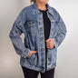 Mom- Unique DTG Oversized Denim: Classic & Personalized