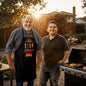 The Man, The Grill, the Legend Grandpa's Barbecue Apron!