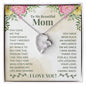 To My Beautiful Mom - Forever Love Necklace