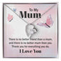 There's No Better Friend Than a Mom - Forever Love Necklace