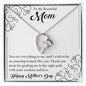 To My Beautiful Mom - Happy Mother's Day - Forever Love Necklace