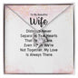 To My Beautiful Wife - Forever Love Necklace