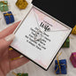 To My Beautiful Wife - Forever Love Necklace