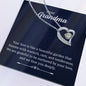 Dear Grandma - Your Love is Like a Beautiful Garden - Forever Love Necklace