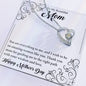 To My Beautiful Mom - Happy Mother's Day - Forever Love Necklace