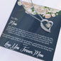 Daughter to Mom -Guiding Love Necklace: Heartfelt Mother's Day Card