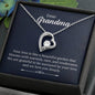 Dear Grandma - Your Love is Like a Beautiful Garden - Forever Love Necklace